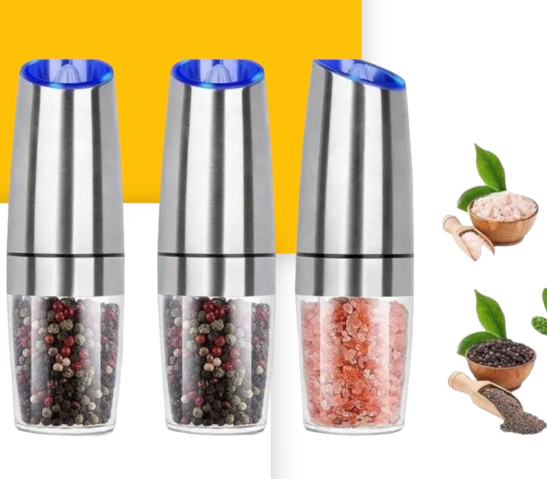 Molinillo de sal y pimienta 3 unidades (70 % de descuento + ENVÍO GRATIS)