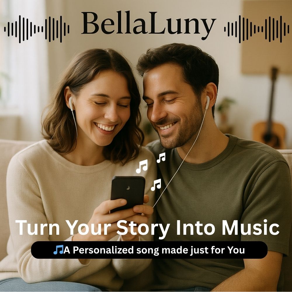 🎵BellaLuny™ Your Personalized Song – Turn Your Story Into Music