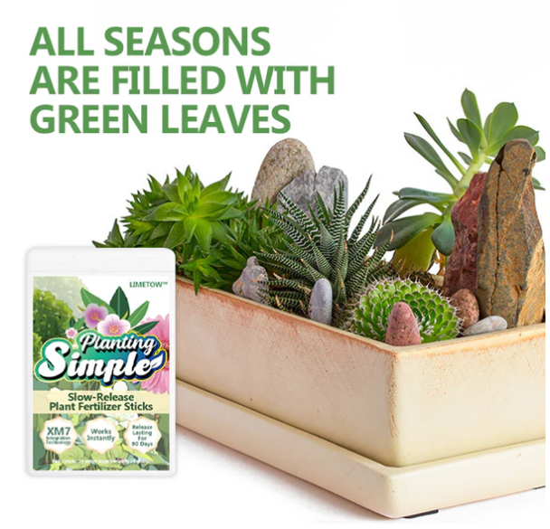 🌱 Plantenspikes met langzame afgifte Plantenmeststof Sticks