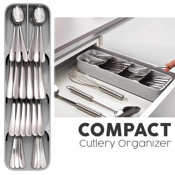 Compacte bestek organizer
