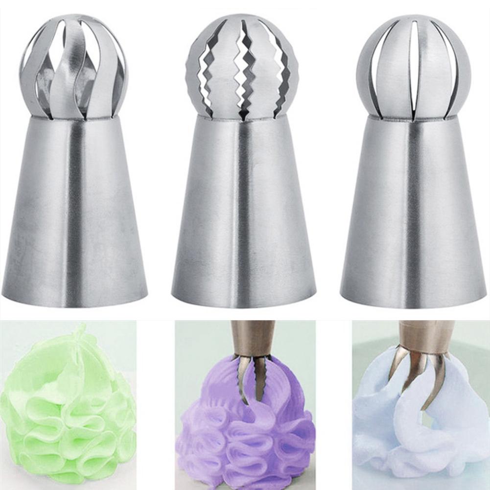 3 nuevos diseños 🎁 🎂 Boquillas esféricas para decorar