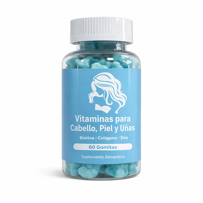 Bio 60 Gomitas de Belleza  | Cabello • Piel • Uñas