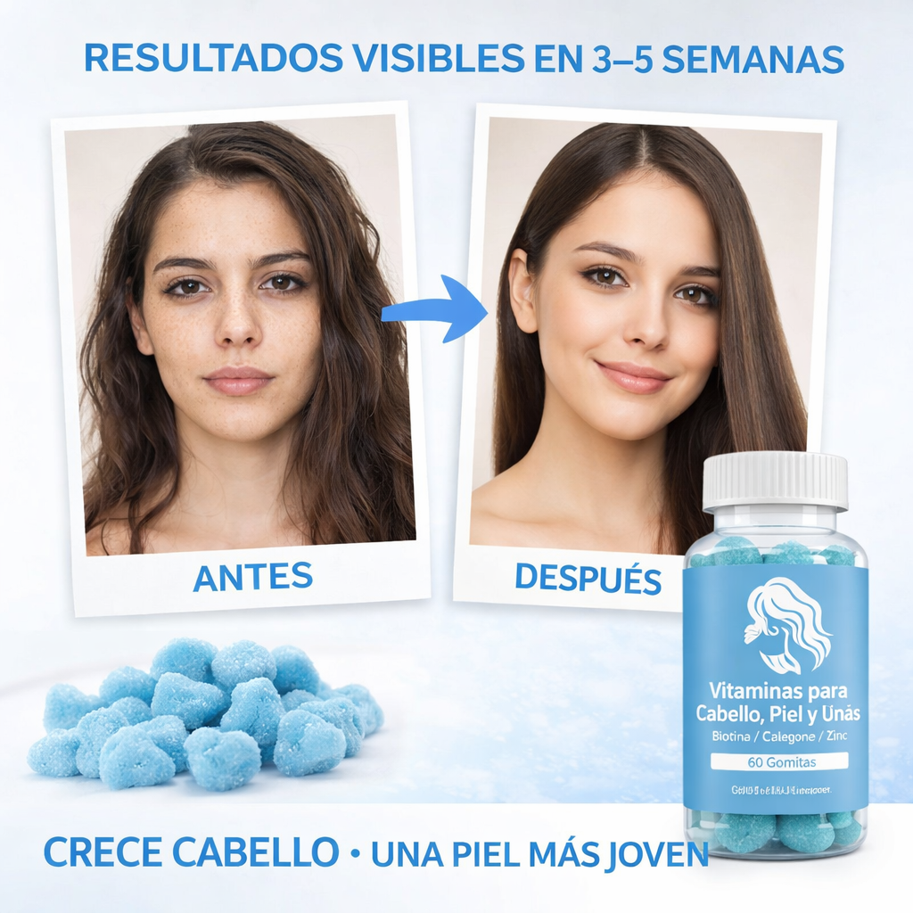 Bio 60 Gomitas de Belleza  | Cabello • Piel • Uñas