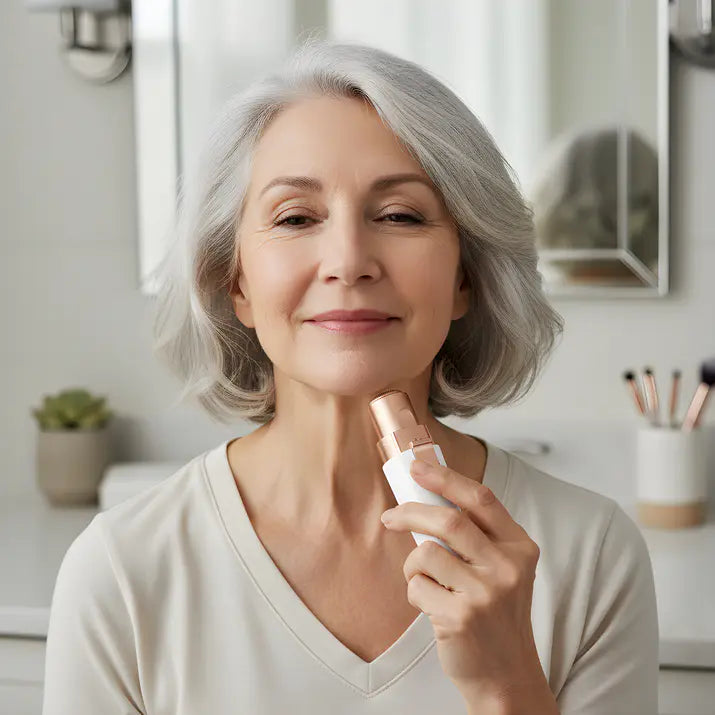 Bellaluny™ 2-in-1 Painless Facial Hair Remover