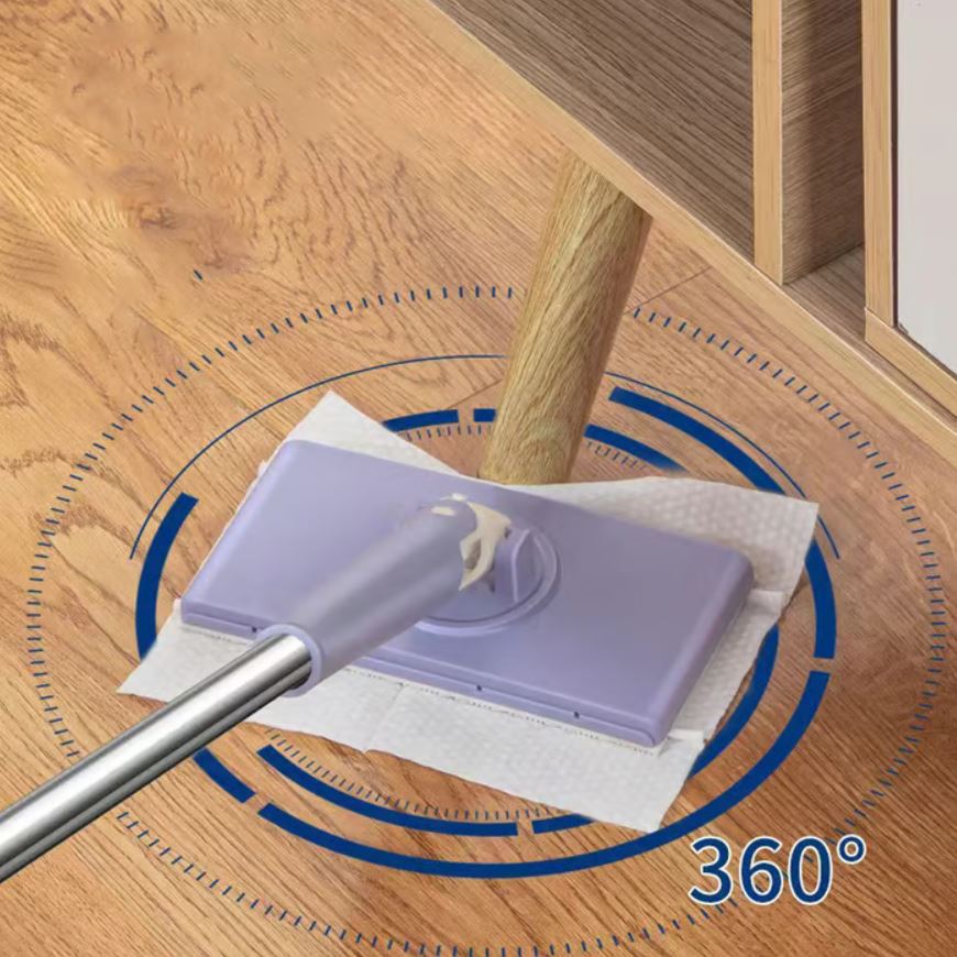 Mini trapeador con cambio automático de tela