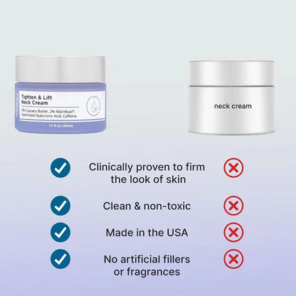 💖 Moederdag-aanbieding - Tighten &amp; Lift Firming Neck Cream