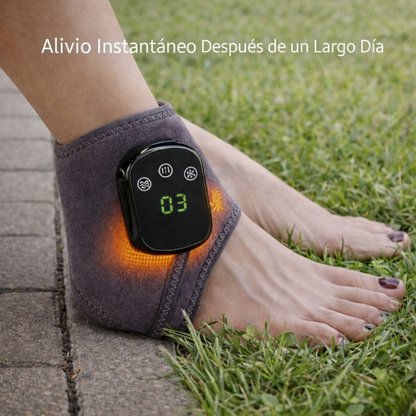 LUCERONI™ Masajeador Inalámbrico de Pie y Tobillo con Calor — Alivio Rápido del Dolor y Mejor Circulación
