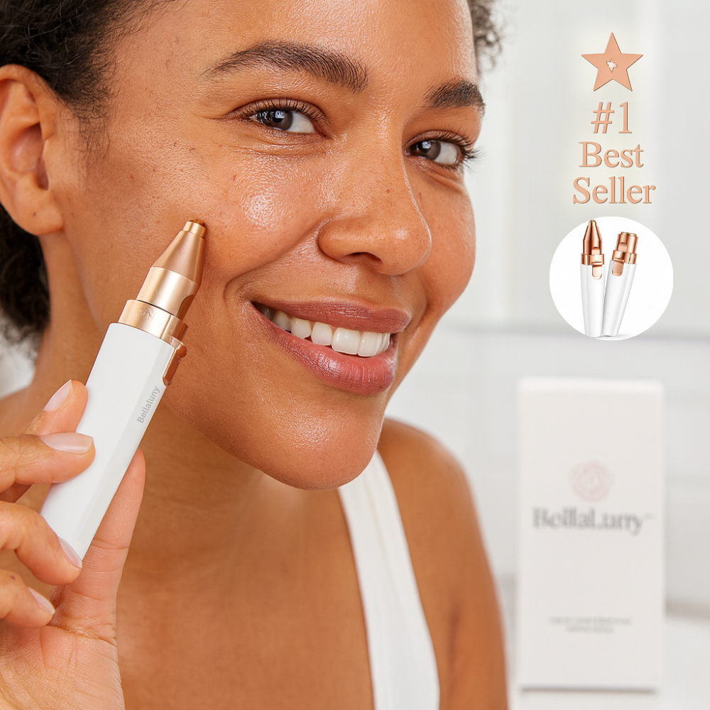 Bellaluny™ 2-in-1 Painless Facial Hair Remover
