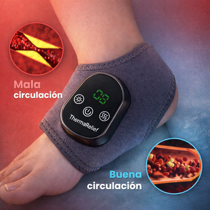 LUCERONI™ Masajeador Inalámbrico de Pie y Tobillo con Calor — Alivio Rápido del Dolor y Mejor Circulación