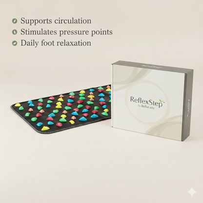 ReflexStep™ Foot Reflexology Massage Mat | by Bellaluny