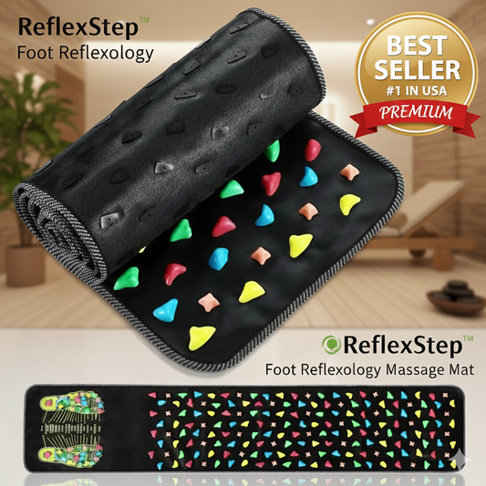 ReflexStep™ Foot Reflexology Massage Mat | by Bellaluny