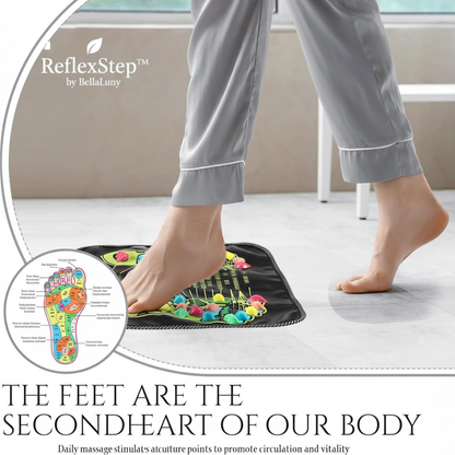 ReflexStep™ Foot Reflexology Massage Mat | by Bellaluny