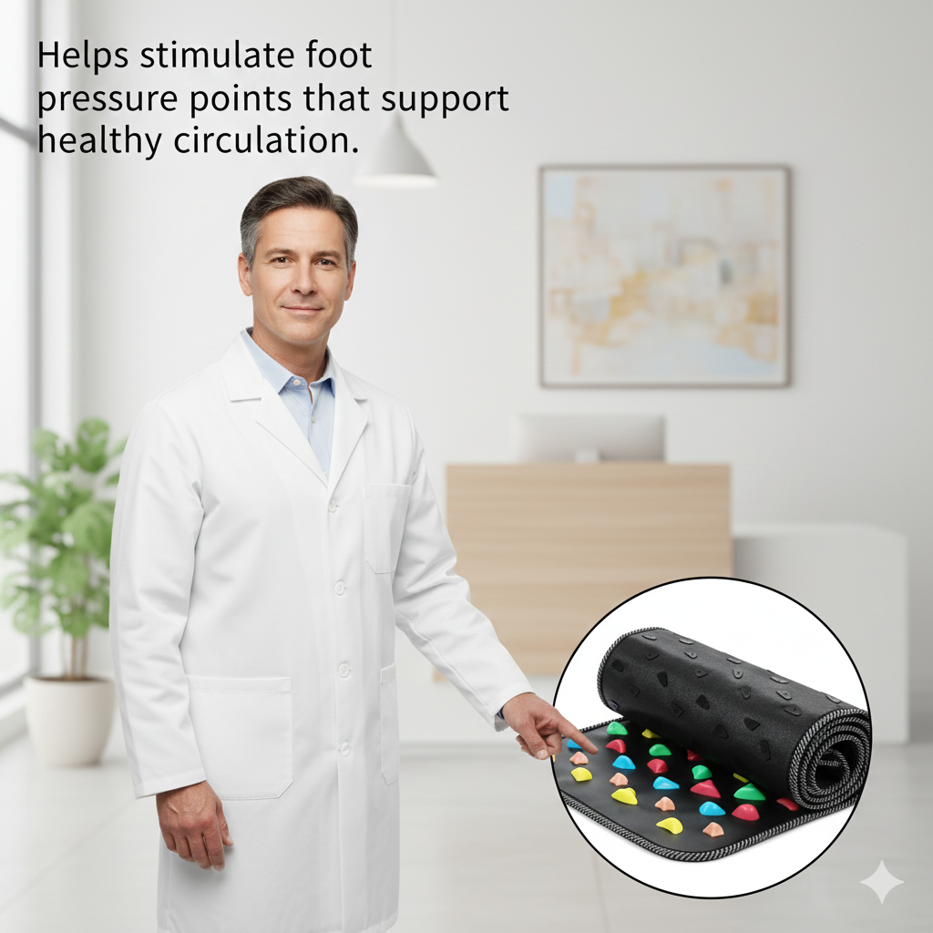 ReflexStep™ Foot Reflexology Massage Mat | by Bellaluny