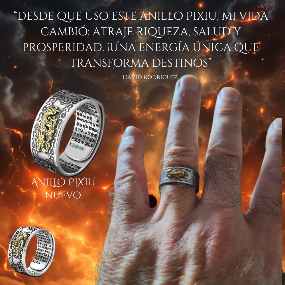 Anillo Pixiu™ de Abundancia | Un Nuevo Año 2025 