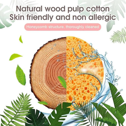 😍2024 Kurkuma Kojic Touch™ handgemaakte gezichtspads | Eén keer proberen is voldoende!