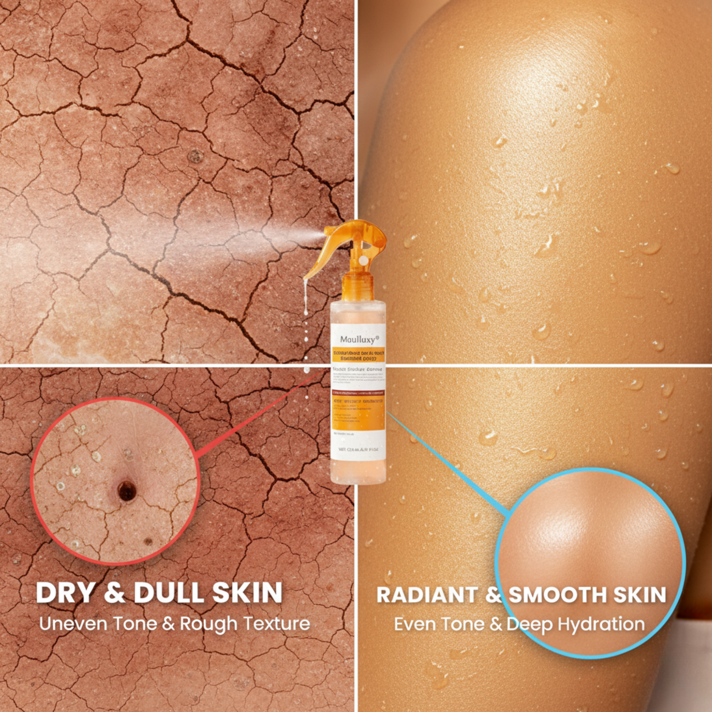 Exfoliante corporal de ácido kójico y cúrcuma: aclara las zonas oscuras.