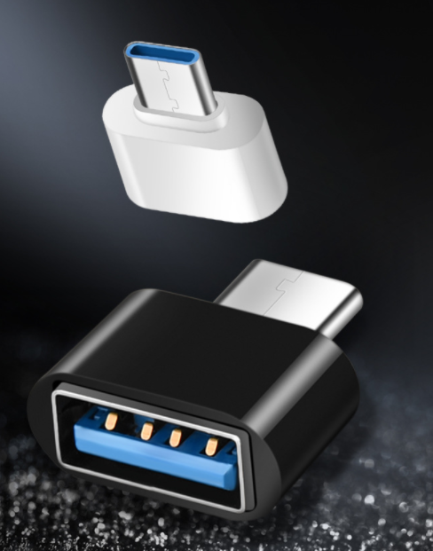 Type C to USB Adapter | FAST 3.0 DATA TRANSFER. (2 pcs)
