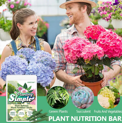 🌱 Plantenspikes met langzame afgifte Plantenmeststof Sticks 