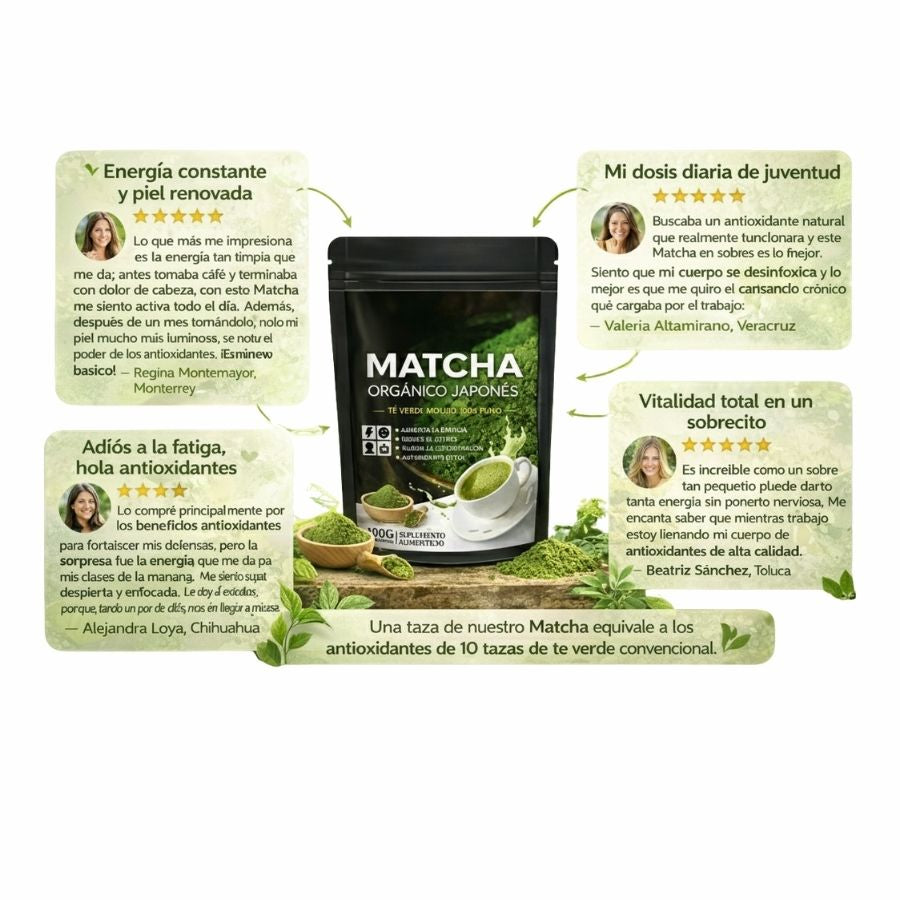 100 G Suplemento antioxidante Matcha para ganar energía