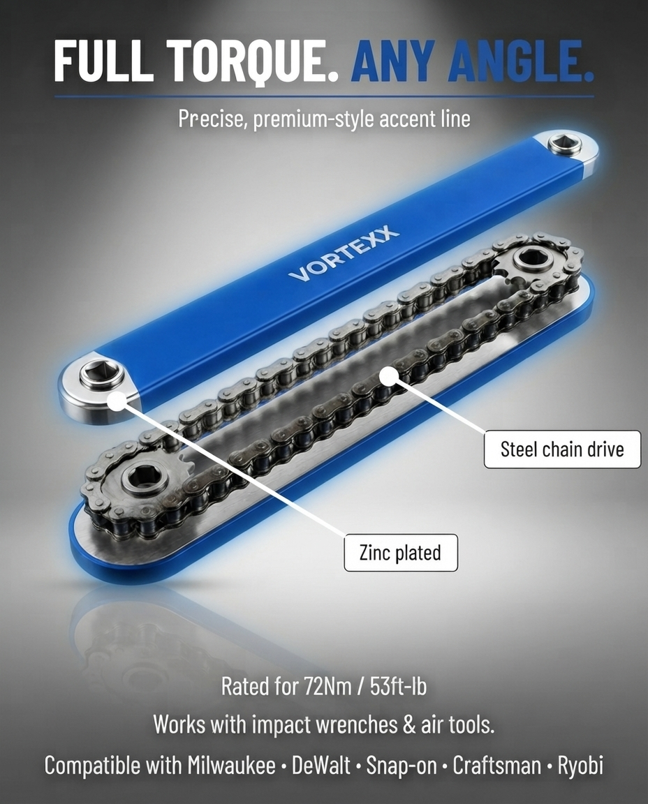 Vortexx™ Pro Offset Extension Wrench