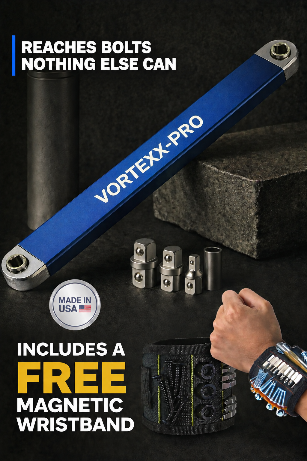 Vortexx™ Pro Offset Extension Wrench