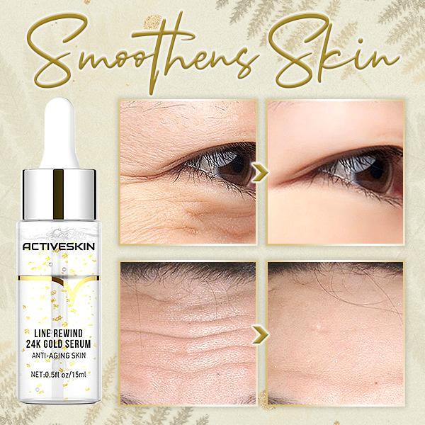 Suero con oro de 24 quilates Line Rewind de ActiveSkin™ 