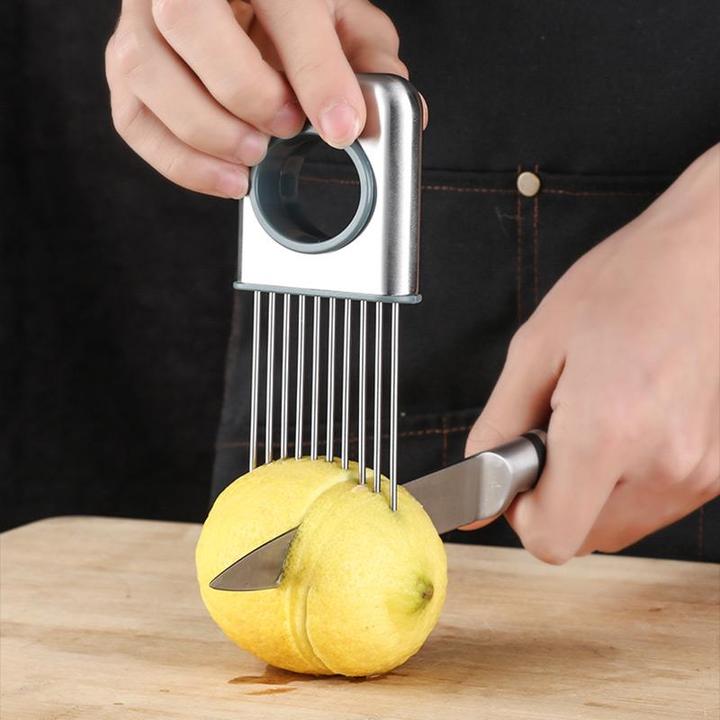 Roestvrijstalen uieninzetstuk