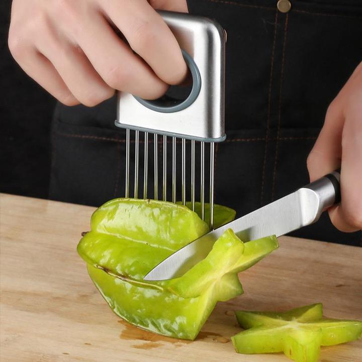 Roestvrijstalen uieninzetstuk