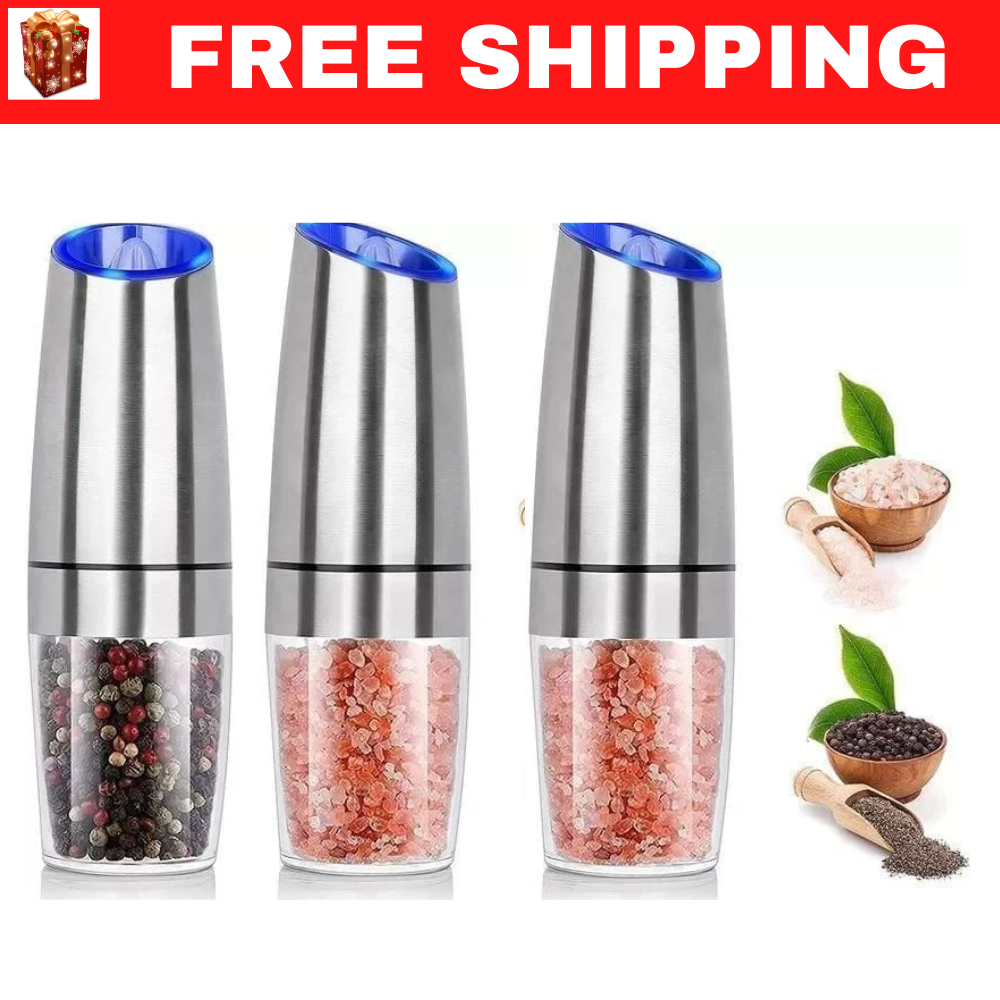 Molinillo de sal y pimienta 3 unidades (70 % de descuento + ENVÍO GRATIS) 