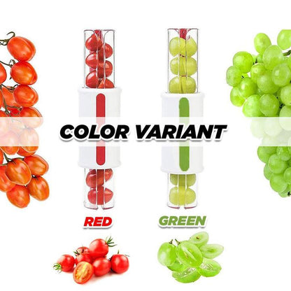 Tomaten-druiven-half-gesneden snijmachine