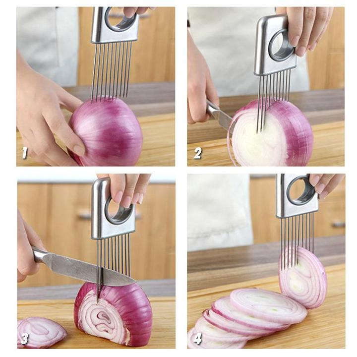 Roestvrijstalen uieninzetstuk