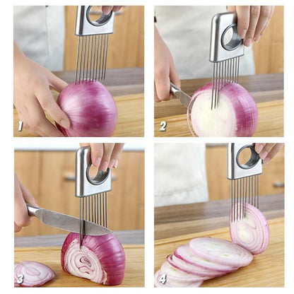 Roestvrijstalen uieninzetstuk