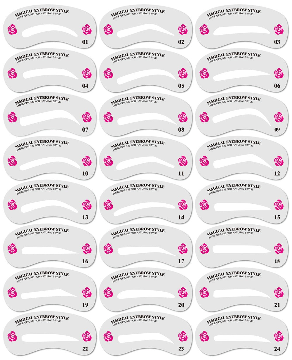 Wenkbrauwstempel Vormgevingsset - BESTSELLER