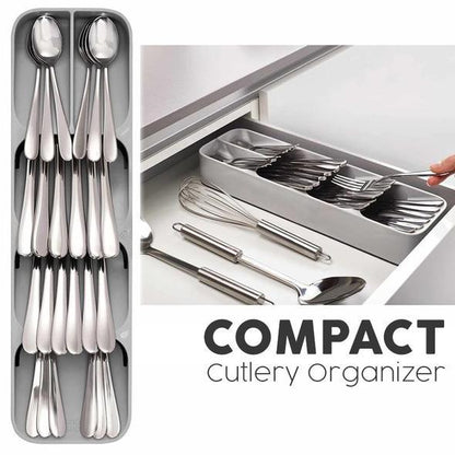 Compacte bestek organizer 