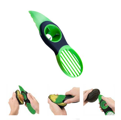Cortador de aguacate 3 en 1
