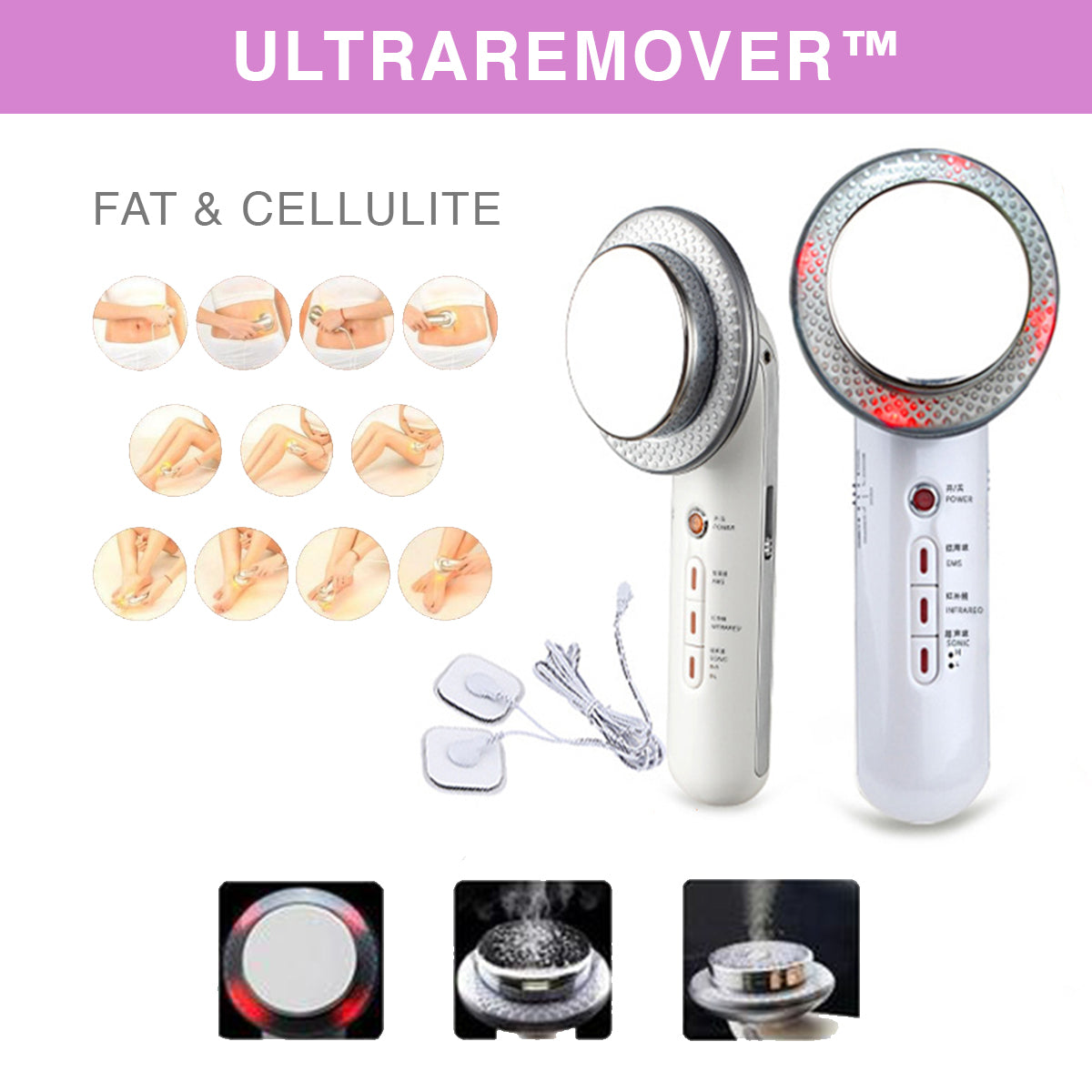 Vet- en cellulitisverwijderaar 