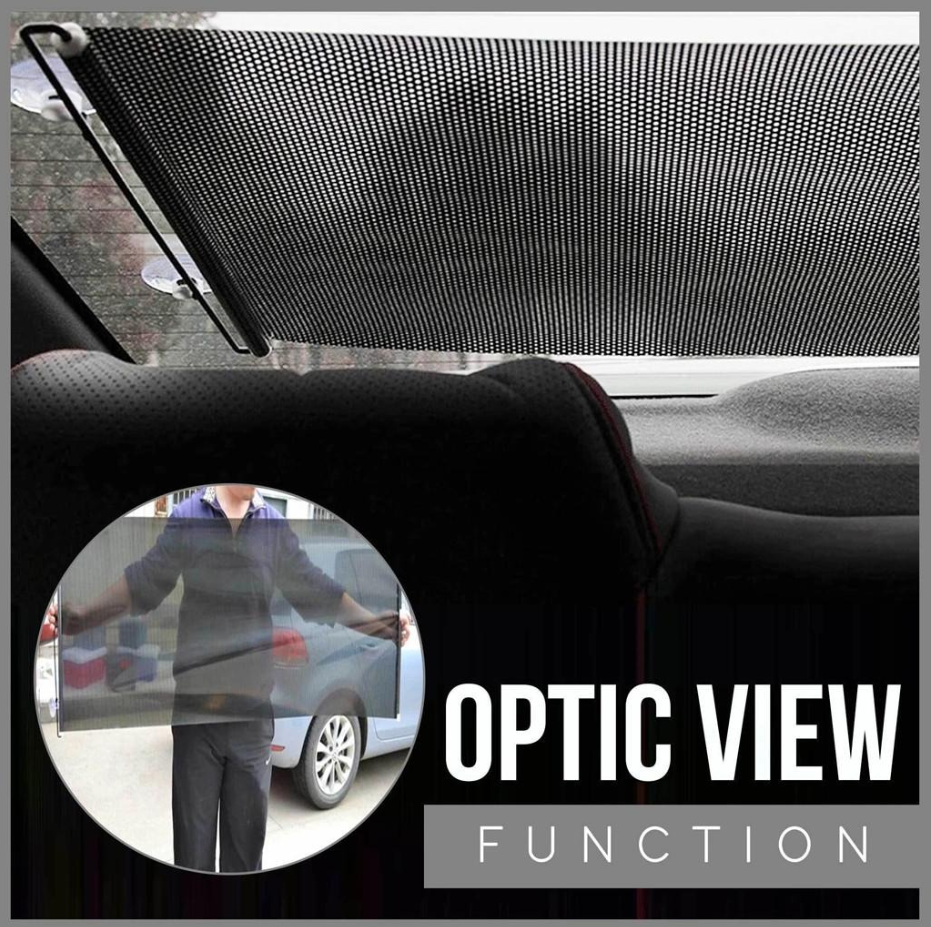 Uitschuifbare rolzonwering voor auto- of huisramen - HOT SALE