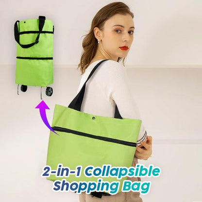 Opvouwbare milieuvriendelijke boodschappentas 