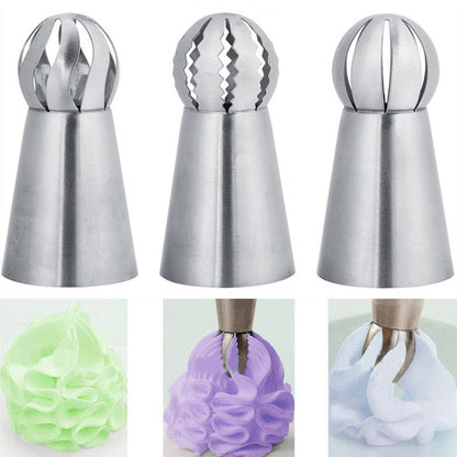 3 nuevos diseños 🎁 🎂 Boquillas esféricas para decorar