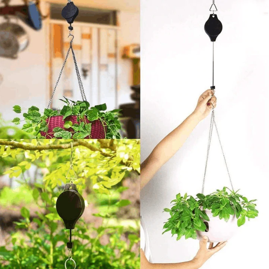 Plant Pulley Set For Garden Baskets Pots - HOT SALE