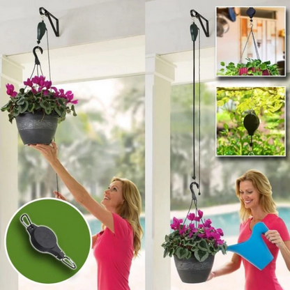Plant Pulley Set For Garden Baskets Pots - HOT SALE